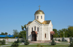 Церковь Илии Пророка в аэропорту Минеральные Воды