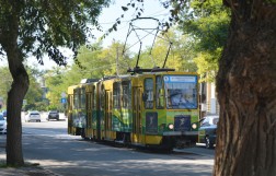 Общественный транспорт в Евпатории