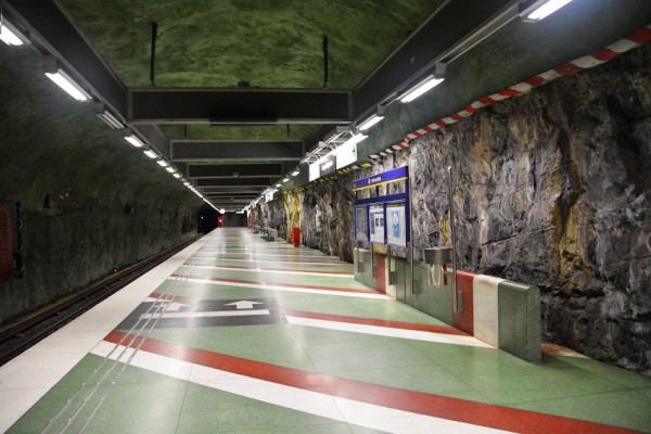 Станция метро Kungsträdgården в Стокгольме
